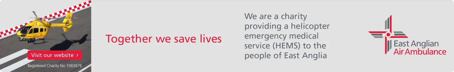 East Anglian Air Ambulance — Together we save lives